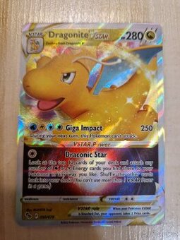 Pokémon karty Dragonite Vstar