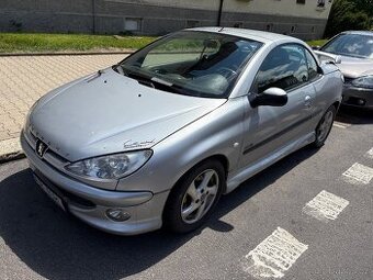 Prodám Peugeot 206 CC Kabriolet benzín 1,6.80Kw