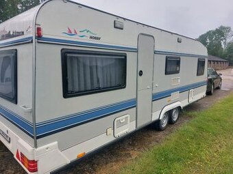Prodám karavan Hobby 610 TFM, r.v.1994 + stan.