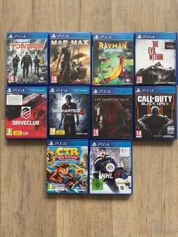 Hry na playstation 4