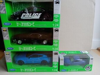 Ford Mustang, Police Interceptor- Welly 1:24, 1:34-39, nové