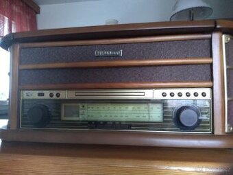 Prodám retro hudební skříň, gramofony a LP desky.