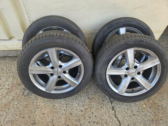 16" alu Škoda,VW,Audi,Seat s pneu 205/55r16