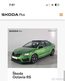 Škoda octavia 3 RS Automat Combi/Liftback