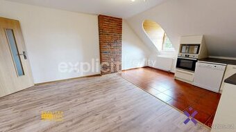 Stylový podkrovní byt 3+kk – komfort, klid a výhledy, 60 m2