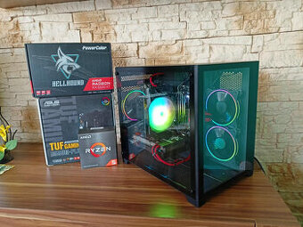 🚀 HERNÍ PC RYZEN 5 5600X, 32GB RAM, RX 6600 XT, SSD M2 🚀