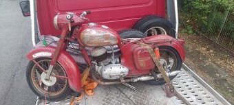 JAWA ČZ 175. 1956 1 série Původní neplatný tp