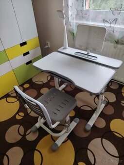 Dětský rostoucí set BENTO + LED lampa + držák knih