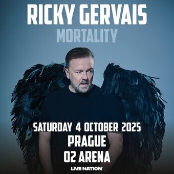 RICKY GERVAIS - VIP KLUBOVÉ PATRO 4.10.2025 - top místa