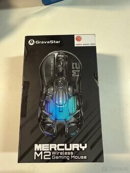 Bezdrátová herní myš GravaStar Mercury M2