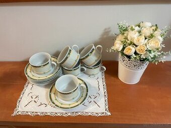 PORCELÁNOVÁ sada na čaj/kávu