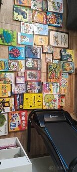 Knížky , hry , komiksy Marvel , puzzle pouze celek