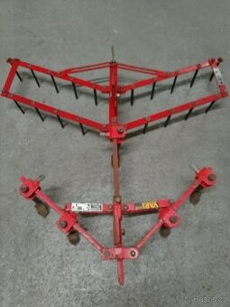 Vari radličkový kypřič AKY-356,brány dvouřadé BH-90