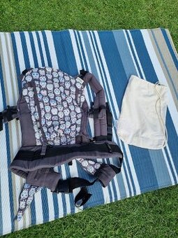 Ergonomický nosič Liliputi, klokanka včelka,chránič hlavy