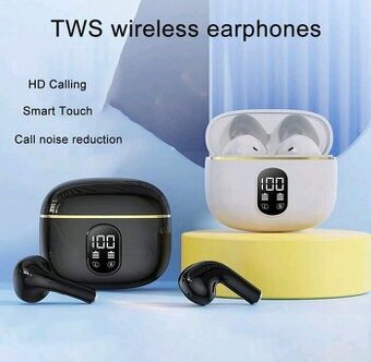 Bluetooth bezdrátová sluchátka nabíjecí pouzdro