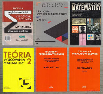 Matematika, vzorce, přehledy, příručky, pedagogika