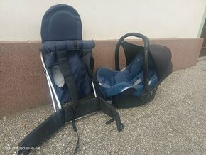 Dětská autosedačka + krosna
