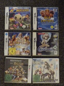 Hry na Nintendo DS, 3DS