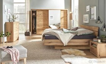 Postel z masivu Berlin - Divoký dub Germany 140 cm