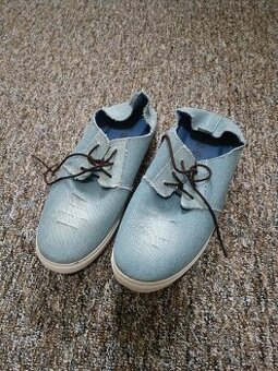 Dámské džínové boty vel. 42 nové Plátěnky