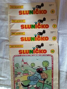 Časopisy sluníčko a mateřídouška