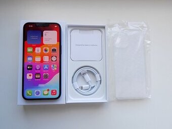  APPLE iPhone 14 256GB Black - ZÁRUKA - TOP STAV