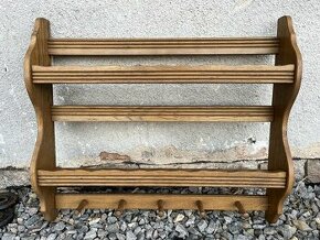 Rustikální kuchyňská police