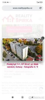 Pronájem bytu 1+1 - 1