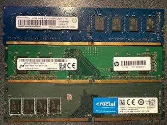 DDR4 RAM 4GB 2133MHz – PC DIMM – RAMAXEL – 290 Kč