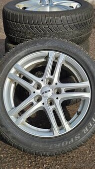 ALU kola Rial 16" 5x112 + pneu Dunlop Prodám alu