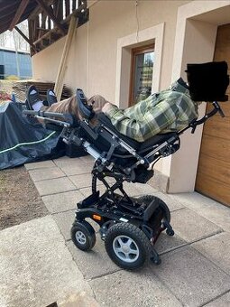 Elektrický invalidní vozík - top stav Doprava možná