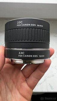 Mezikroužky JJC 12 a 36mm pro Canon EF