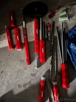 Hilti vrtáky čtyřbřitý s karbidovou hlavou různé