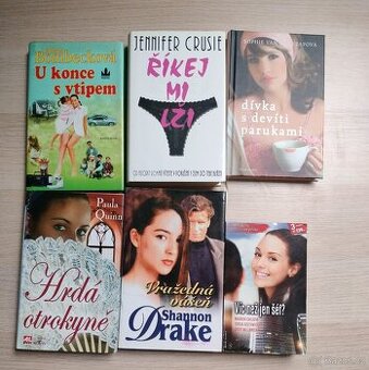 Knihy pro ženy (romantika, beletrie) - od 30 Kč