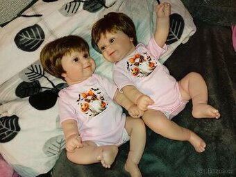 Realistická Reborn panenka Maddie dvojčátka