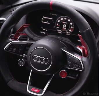 Leyo motorsport pádla řazení AUDI,červená/red, top stav