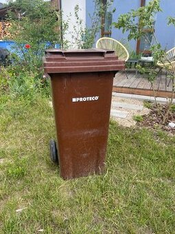 120l hnědá bio popelnice