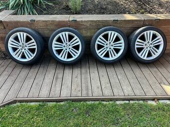 Alu kola 5x100 r18 ŠKODA SIRIUS s pneu