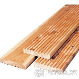 Dřevěná terasová prkna 200x2,1x12 cm - nová