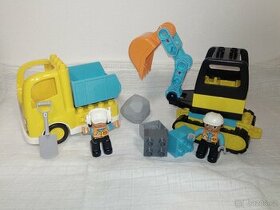 Lego Duplo Pásový bagr a náklaďák 4 10931