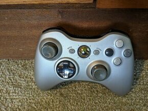 Bezdrátový ovladač Xbox 360 Microsoft - Silver - 1