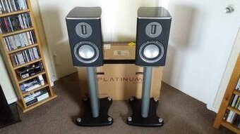 Reproduktory Monitor Audio Platinum PL100 a odpovídající sto