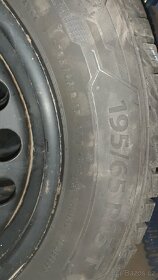 SLEVA. 4ks nové zimní pneu 195/65 R15 včetně disků