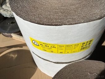 Brusné pásy - plátno + výseky na 430mm na brusku Klingspor - 1
