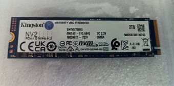 2TB PCIe 4.0 NVMe SSD M.2 Kingston NV2