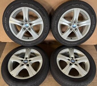 alu kola 16", rozteč 5x108 Ford + letní pneu - 1