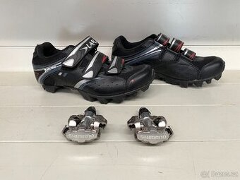 Pedály SHIMANO SPD PD-M520 a tretry velikost 40