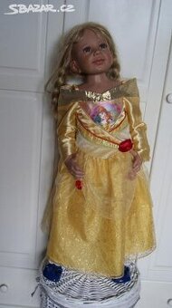 Šaty Disney Princess - Bella, vel.5-6 let