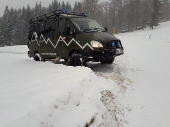 GAZ Sobol Barguzin 4x4 se ZÁRUKOU 1 ROK