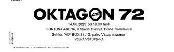 VIP LÍSTEK DO SKYBOXU NA OKTAGON 72